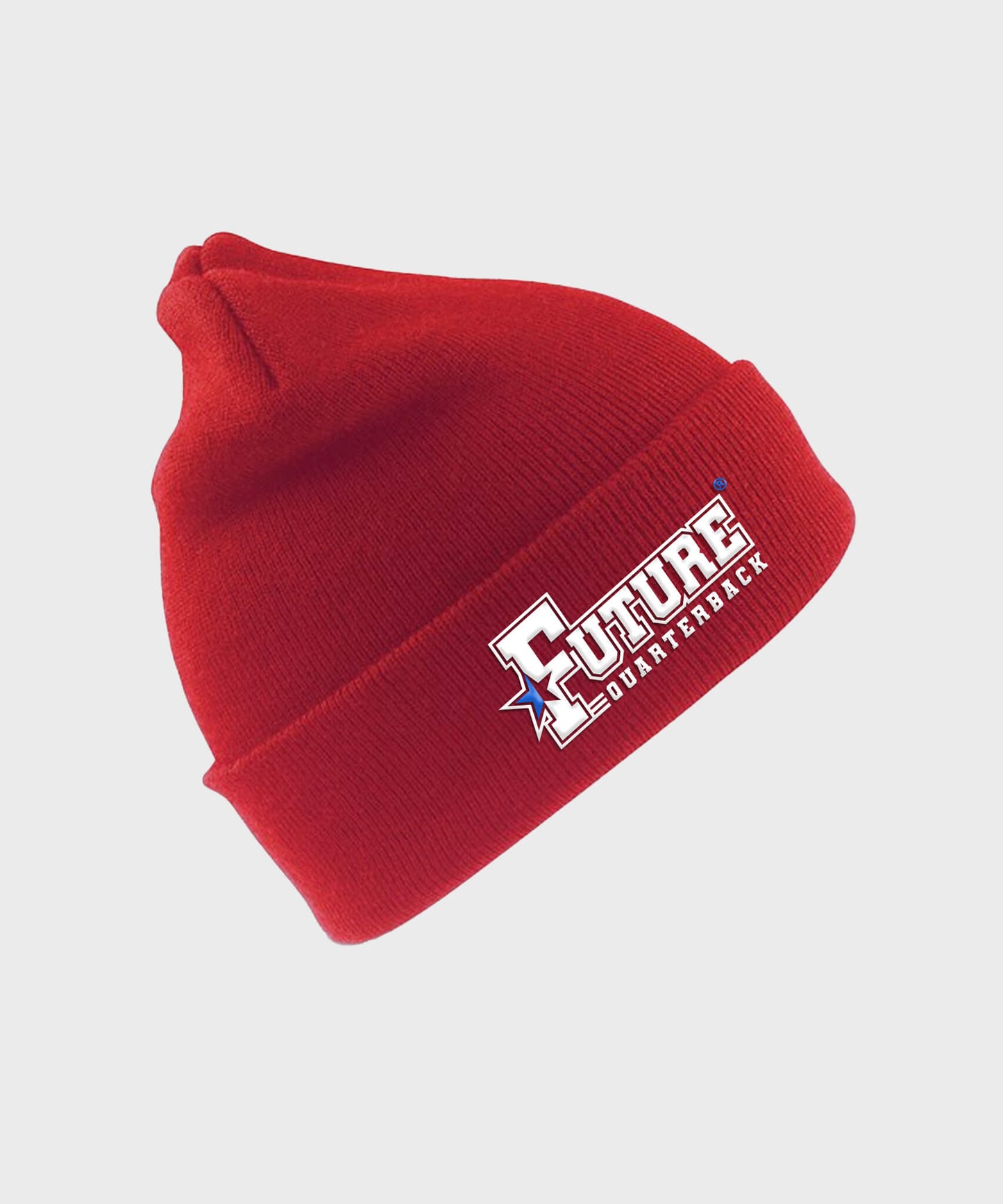 Future Quarterback Kids Beanie - Red